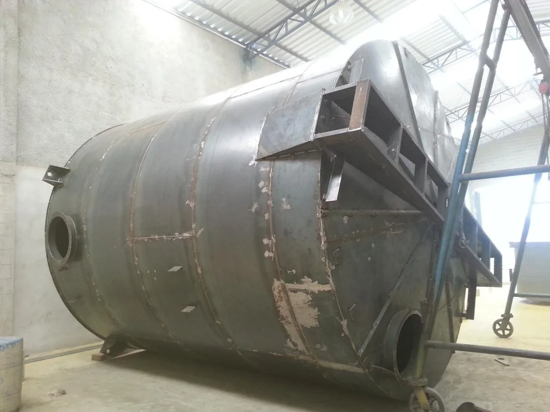 Fabricação de tanques industriais pela CRM Caldeiraria